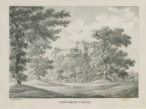 Tamworth Kalesi: çinkograf, nd [1796-1865]