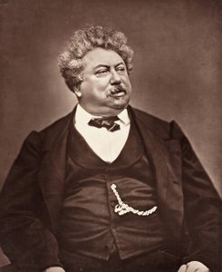 Alexandre Dumas Fransız romancı ve oyun yazarı, 1802-1870, c. 1876. by Etienne Carjat