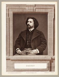 Alphonse Daudet (Fransız romancı, 1849-1897) by Etienne Carjat