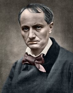 Charles Baudelaire (1821-1867), Fransız yazar (fotoğraf)