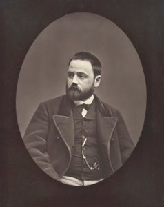 Émile Zola Fransız romancı, oyun yazarı ve gazeteci, 1840-1902, c. 1876. by Etienne Carjat