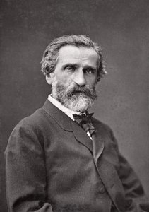 Giuseppe Verdi (1813-1901) 1877 (ayrıca bkz. 124001) by Etienne Carjat