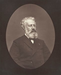 Jules Verne, c. 1876. by Etienne Carjat