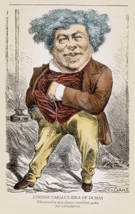 Alexandre DUMAS (1803-1870) babasının portresi: Etienne Carjat