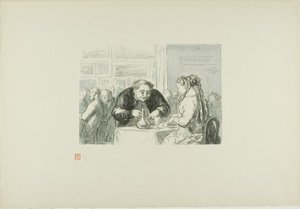 Büyük Sanat Sergisinin Restoranı: Sanat ve pirzola için simbiyotik bir aşk by Etienne Carjat