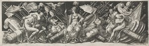 Savaşlar ve Zaferler, muhtemelen 1560'lar. by Etienne Delaune