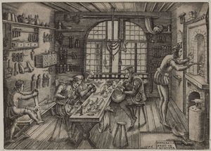 Kuyumcu Dükkanı, 1576.