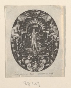 Jüpiter, Grotesklerden Kara Zemin, İlahiyatlar ve Alegorilerden by Etienne Delaune