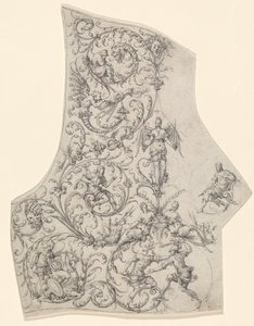 Geçit Töreni Zırhının Arka Plakası by Etienne Delaune