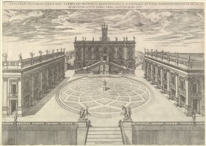 Roma Başkentinin görünümü, 1569