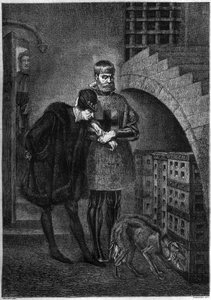 Fransa Kralı XI. Louis (1423-1483), mahkum Jean de La Balue