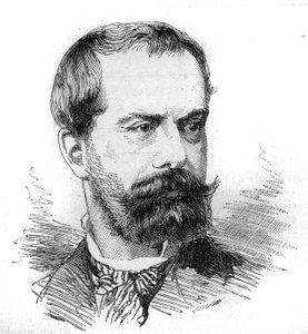 Paul Deves (1837-1889), Fransız avukat ve politikacı portresi. Bocour