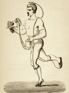 Runner, Popular Science Monthly, pub.1875