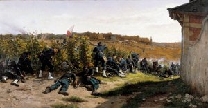 1870 Savaşı: “” Tirailleurs de la Seine au, 21 Ekim 1870