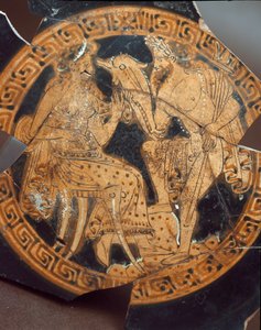 Antik Etrüsk: Poseidon ve Amphitrite