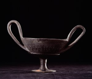 Etrüsk uygarlığı: kantharos by Etruscan