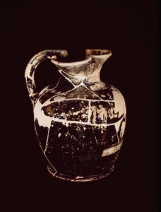 Xanthippos yazıtlı Oenochoe. Valle Trebbia