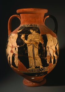 Sommavila Ressamı tarafından nar sunan bir kızla Pelike (yeniden yapılandırılmış). Orvieto