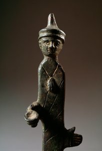 Haruspice, Bronz heykel, MÖ 3. yy by Etruscan Etruscan