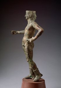 Tasarımın kutsallığı Culsans. Bronz heykel, MÖ 3. yüzyıl