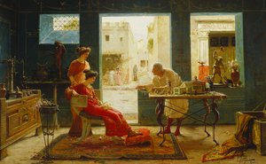 Pompeii Antikaları (tuval üzerine yağlı boya)