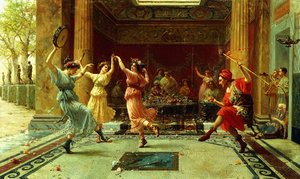 Roma Dansı (tuval üzerine yağlı boya)