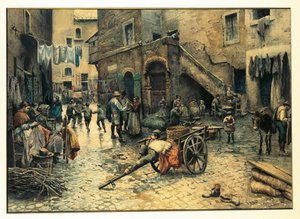 İtalya, Roma, Ettore Roesler Franz tarafından Roma