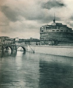 Castel Sant Angelo, Roma, İtalya, 1927 by Eugen Poppel