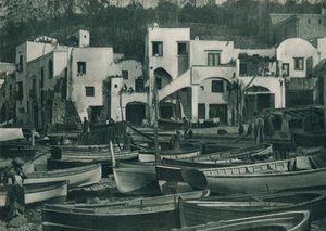 Marina Grande, Capri, İtalya, 1927 by Eugen Poppel