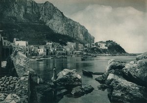 Marina Grande, Capri, İtalya, 1927 by Eugen Poppel
