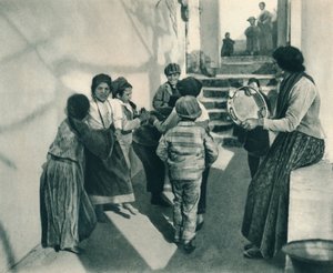 Tarantella, Capri, İtalya, 1927