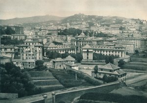 Cenova manzarası, İtalya, 1927 by Eugen Poppel