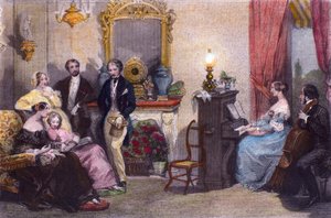 Aile konseri, Jules Janin tarafından Yazda Paris