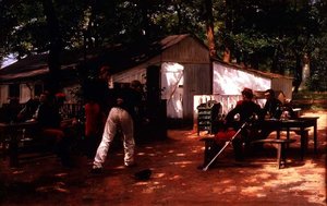Altıncı Alayın Askerleri Dinleniyor by Eugene Alexis Girardet