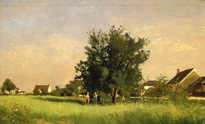 Manzara by Eugene Antoine Samuel Lavieille