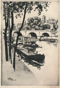 Tekneleri Yıkamak, 1915 by Eugene Bejot