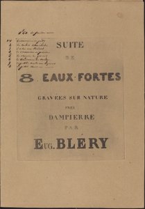 Doğaya Oyulmuş 8 Gravür by Eugene Bléry