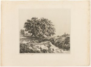 Ağaç Buketi veya Ihlamurlar (Sarthe Hatırası) by Eugene Bléry