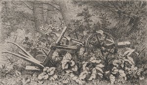Dulavratotu Bitkileri ile Pulluk, 1858. by Eugene Bléry