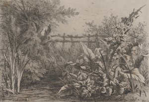 Gölet, 1857. by Eugene Bléry