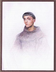 Genç bir rahip, 1919 by Eugene Burnand