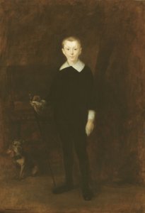 Bir çocuğun portresi by Eugène Carrière