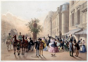 Boulevard des Italians, 19. yüzyılda Paris