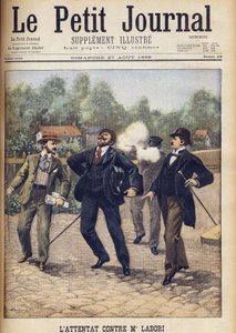 Rennes "Le Petit Journal"da ikinci askeri mahkemesinde Alfred Dreyfus