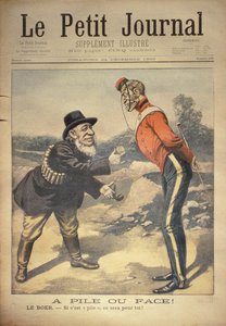 Yazı tura! The Boer:- Yazıysa sizin için!, Le Petit Journal