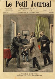 Dreyfus Olayı ile ilgili Le Petit Journal, 1899.