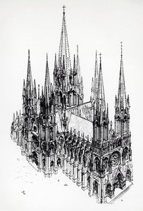 Eugene Emmanuel Viollet-le-Duc (1814-1879) tarafından 11. yüzyıldan 16. yüzyıla kadar Fransız Mimarisi Sözlüğü