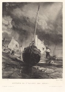 Aziz Valéry sur Somme Hatırası by Eugene Isabey