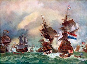 Texel Savaşı, 1673 c1920.