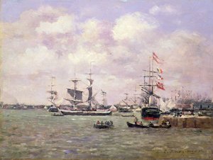 Anvers by Eugene Louis Boudin